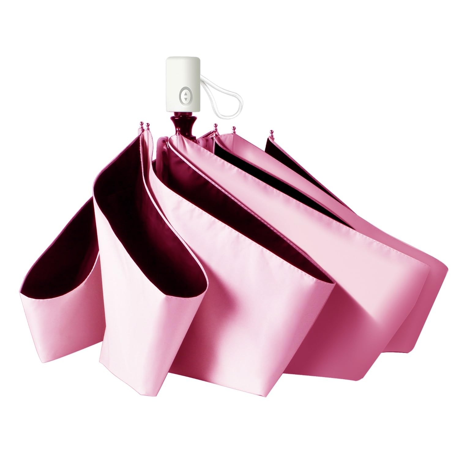 

and Compact and Portable Folding Umbrella UV Suitable for Sunny and Rainy Sunburn Heat and Sun Automatic Opening and with Storage Cover Men s Women s