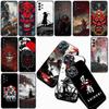 Japan Samurai Skeleton Skull Ninja Bushido for Huawei P30 P20 Mate 10 20 Lite Pro Y7 Y8S Y9A Y9 Prime P Smart 2019 Phone Case
