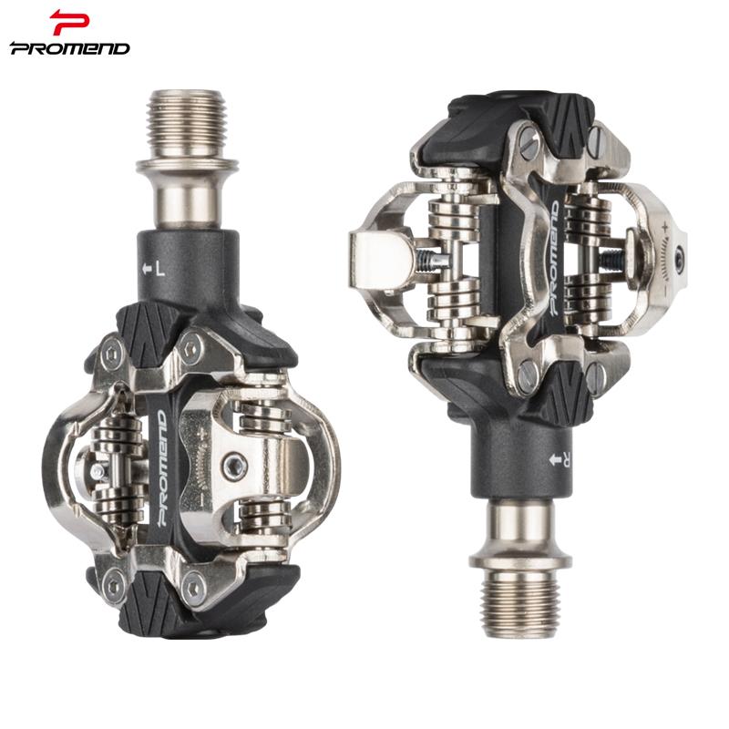For MTB Self-Locking Double Side Mountain Bike Pedal Aluminum Alloy 85x68x34mm Practical Promotion Bearing