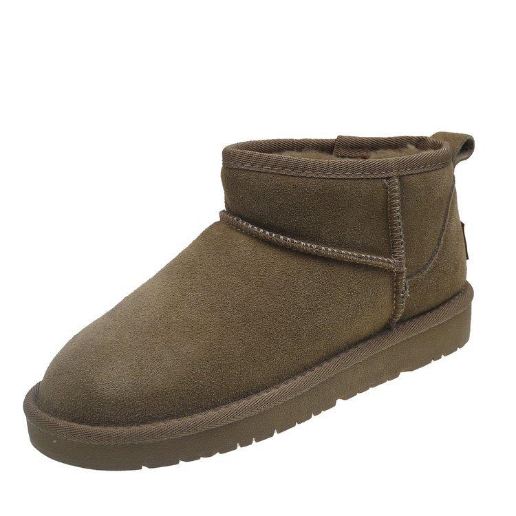 

Grape mother studiolee cotton shoes platform sole autumn and winter piled thickened short medium tube snow boots women s fur integrated 40