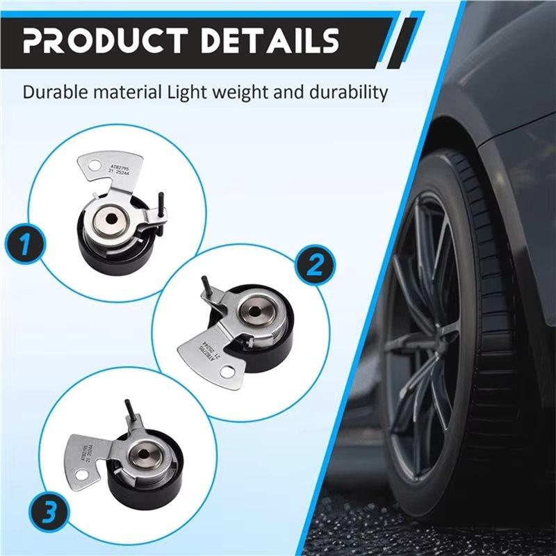 Portable New Timing Belt Tensioner Pulley GN1G-6K245-BD GN1G-6K288-CA For FORD Focus Ecosport 1.5 2018- GN1G6K245BD GN1G6K288CA