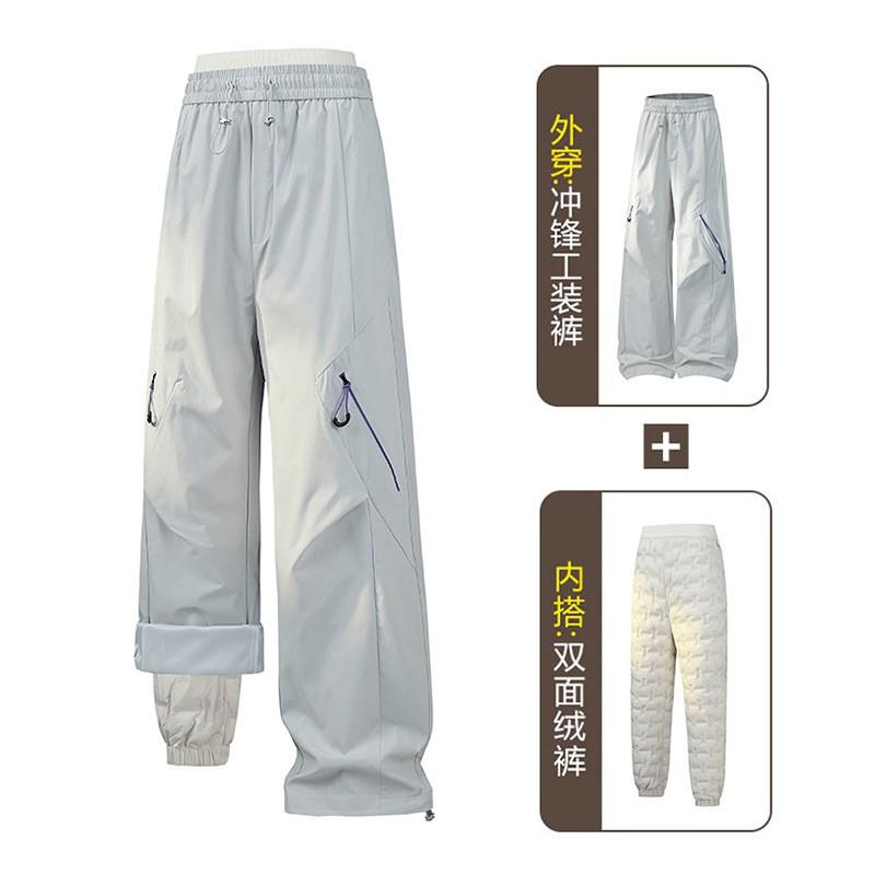 Women Men Waterproof Hiking Pants Outdoor Trail Trousers Quick Dry Breathable Lightweight Mountaineering Cargo