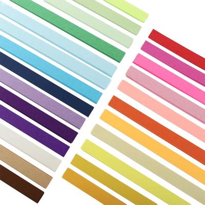 540Sheet Origami Stars Paper Strips27Colors Folding Paper Colorful Double Sided Lucky Star Origami DIY Hand Arts Make Home Decor
