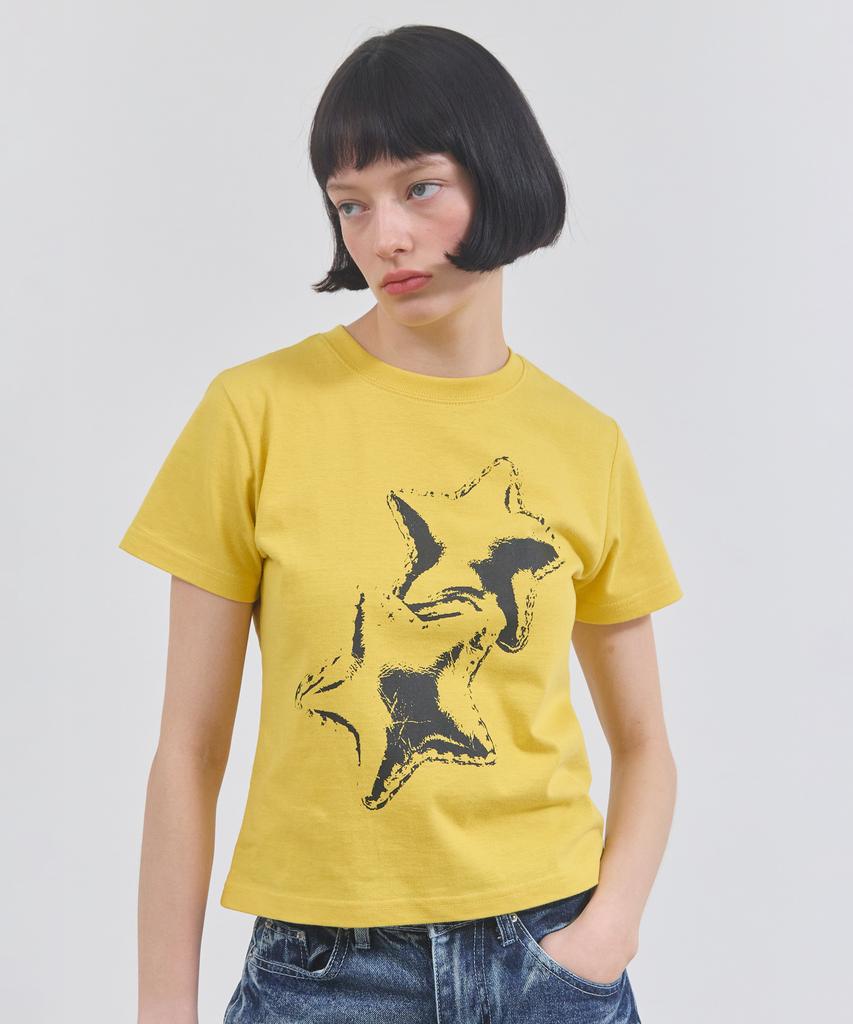 Eikyueikyuhauseukeulleob Twin Star T-Shirt [Yellow]