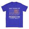 250 Years American Flag Anniversary USA 250th Birthda Cotton T Shirt For Unisex Summer Round Neck Tees Oversized Clothes