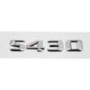 adrjhr1 For Mercedes Benz Modified 3D Car Letter Sticker Rear Trunk Tail Decorative Badge Emblem for Mercedes Benz S400 S420 S430 S450 S