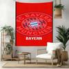 Bayern Munich Wall Decor Tapestry Art For Pet Memorial Birthdaywedding Party Backdrop Family Gift