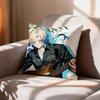 Blue Lock Anime MMichael KKaiser  Pillow Case Pattern Printed Pillowcase For Living Room Sofa Cushion Cover