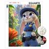 Judy Hopps Pearl Painting Handmade Pearl Kit Home Decoration Painting