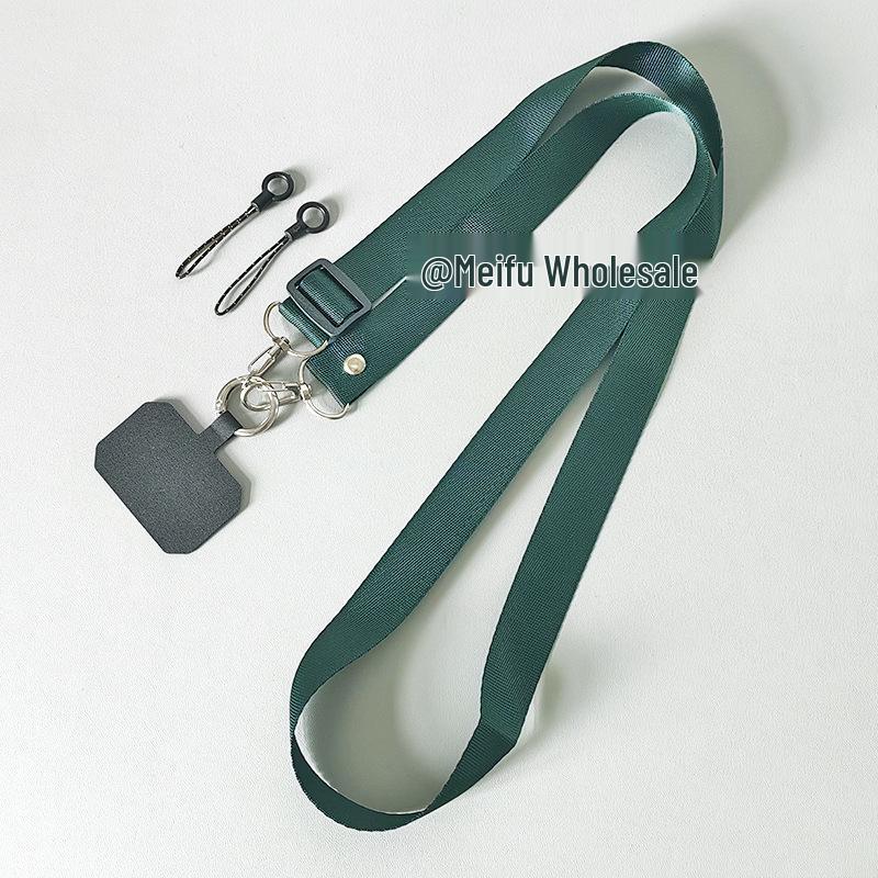 Adjustable Crossbody Mobile Phone Lanyard: Sturdy, Durable, Wear Around Neck or Shoulder with Wide Retractable Strap