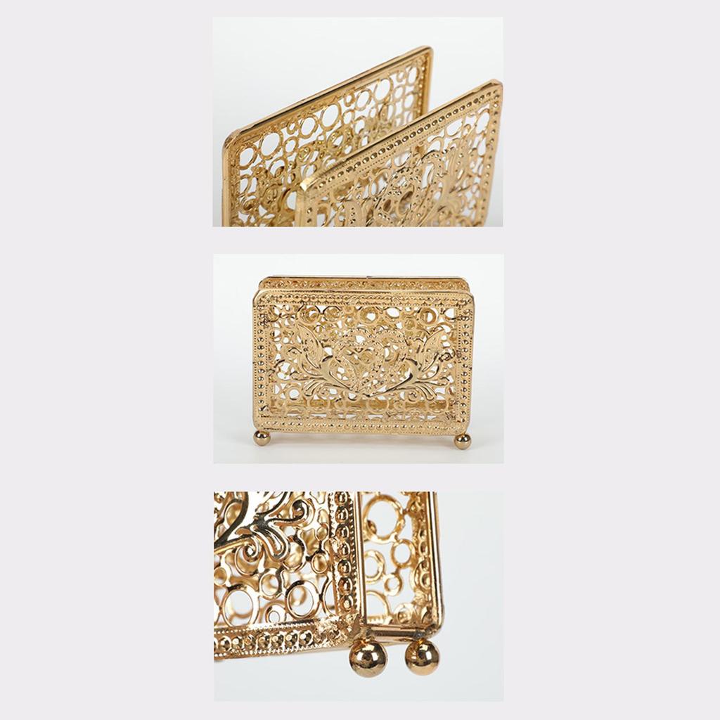 Stojak na serwetki na blat Uchwyt do przechowywania papieru toaletowego Etui na chusteczki do salonu Kuchni Restauracji Dekoracja stołu jadalnego