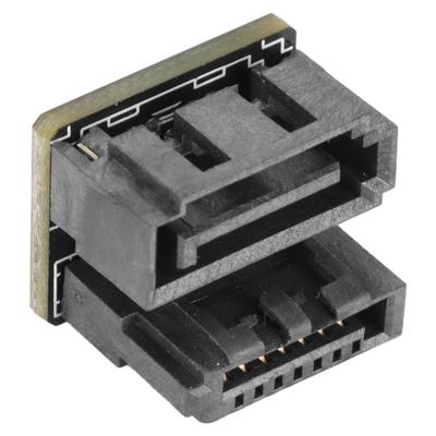 SATA 7Pin Schnittstelle Gegenrichtung 180 Grad Mehrschichtige Leiterplatte 6Gb Verlustfrei ABS Motherboard SATA 7Pin