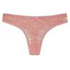 Low-Middle Waist Ladies Thong Panties, Non-marking Comfortable Breathable Women's T Pants Lace Sexy Women's Panties