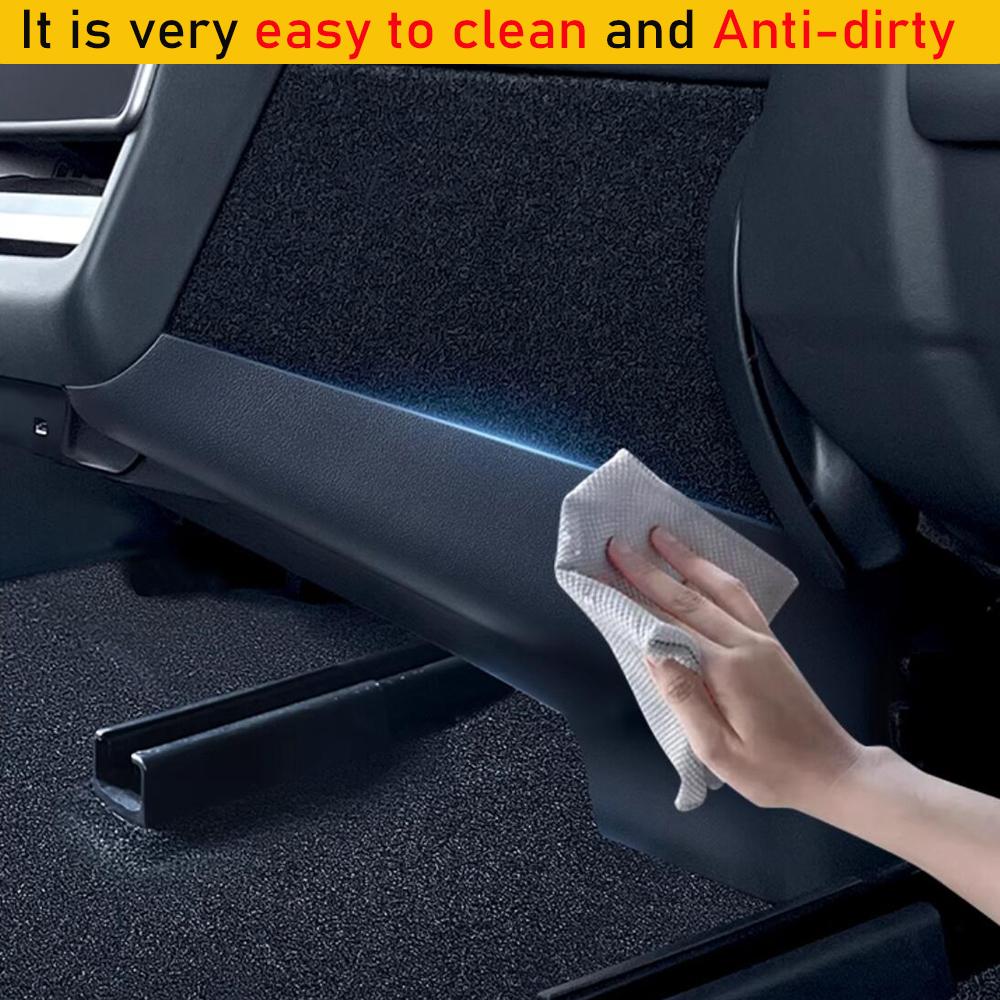 Rear Anti Kick Cover Protector Trim for Tesla Model Y Juniper Model 2025 2026 Air Condition Vent Outlet Kick Pad Mat Accessories