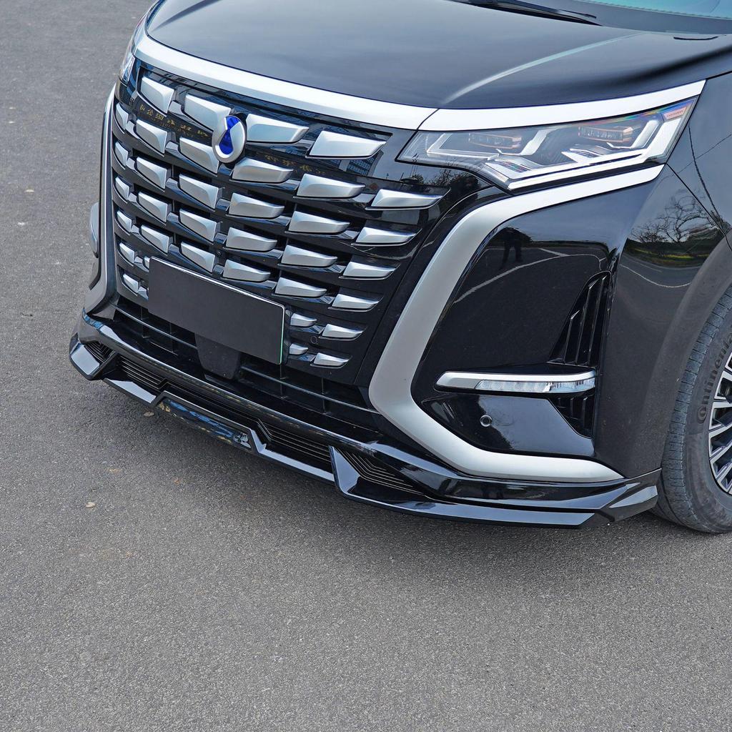 2022 BYD Denza D9 DC Body Kit: Front Splitter, Lip, Rear Spoiler, Side Skirts, Roof Spoiler, Roof Rack.