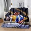 Messi 531 Blanket Warmthful Decor Perfect for Picnics Office Chair Chair for All Seasons Warmthful Decor Ideal Gift for Friends Family Couples Picnic