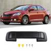 1pcs Door Handle Black Car Exterior Plastic & Iron