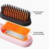 Small Travel Friendly Straightening Brush With MCH Ceramic Heating Technology And USB C Charging