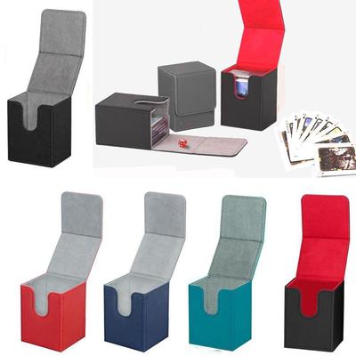 Organizer Deck Box PU Card Deck Case Collection Box Storage Box  Children