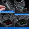 Charing Dock Station For PS4 Controller with 4 Micro USB Dongles Dual Fast Controller Charger For Playstation 4/PS4 Slim/PS4 Pro