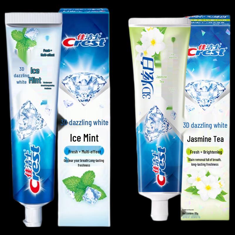 Crest 3D White Toothpaste Combo Pack