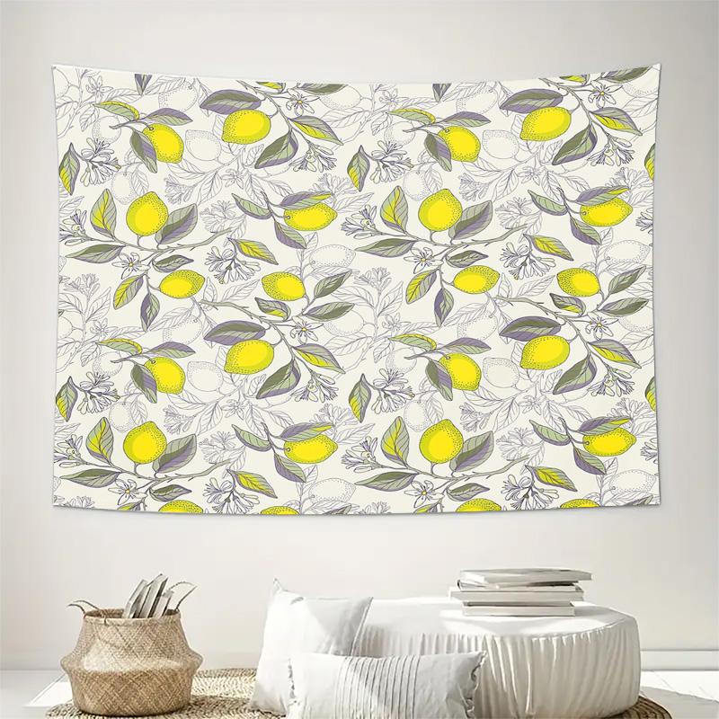 Boho Tapestry Wall Hanging Floral Botanical Wall Art Nature Aesthetic Room Decor Dorm Room Decor Bedroom Wall Decor Living Room