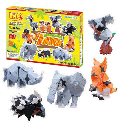 Yoshiritsu LaQ Animal World Zoo Friends L009722 (320 Pieces)