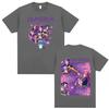 K-pop Saja Boys Demon Hunters Film Graphic Women's T Shirt Harajuku Fashion Short Sleeve T-shirts Summer Cotton Tops Tee Shirt