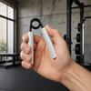 2 Stück Gerändelte Griffe Handgriff-Stärker Federstahl Krafttrainer Fitnessstudio Training