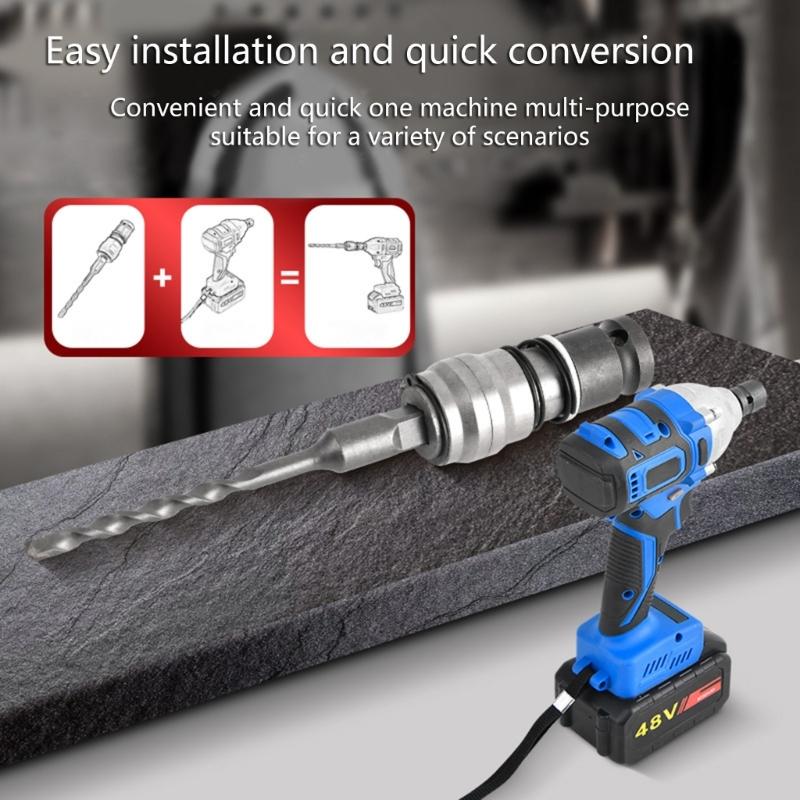 Niezawodna głowica konwersji klucza elektrycznego odpowiednia dla majsterkowiczów, wykwalifikowanych pracowników i techników zajmujących się naprawami projektów budowlanych