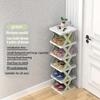 Multi-layer Shoes Racks Detachable Shoe Racks Stackable Removable Space Saving Multi-functional Slippers Holder Organizer