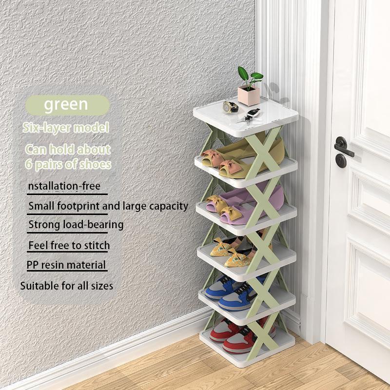 Multi-layer Shoes Racks Detachable Shoe Racks Stackable Removable Space Saving Multi-functional Slippers Holder Organizer