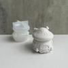 Silicone Mushroom House Silicone Mold With Cover Handmade Craft Epoxy Resin Mold DIY Storage Mold 3D Planter Pot Mold