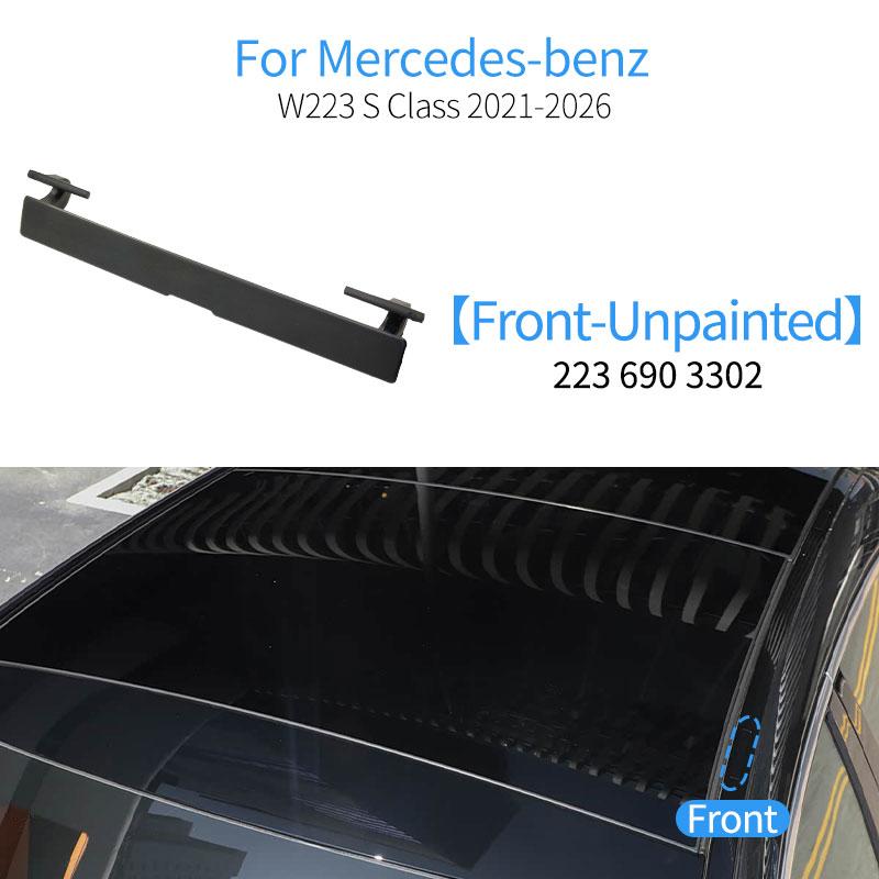 Car Roof Rail Molding Trim Roof Luggage Rack Cover Plate Accessory For Mercede Benz S Class W223 S300 S350 S400 S500 -2026
