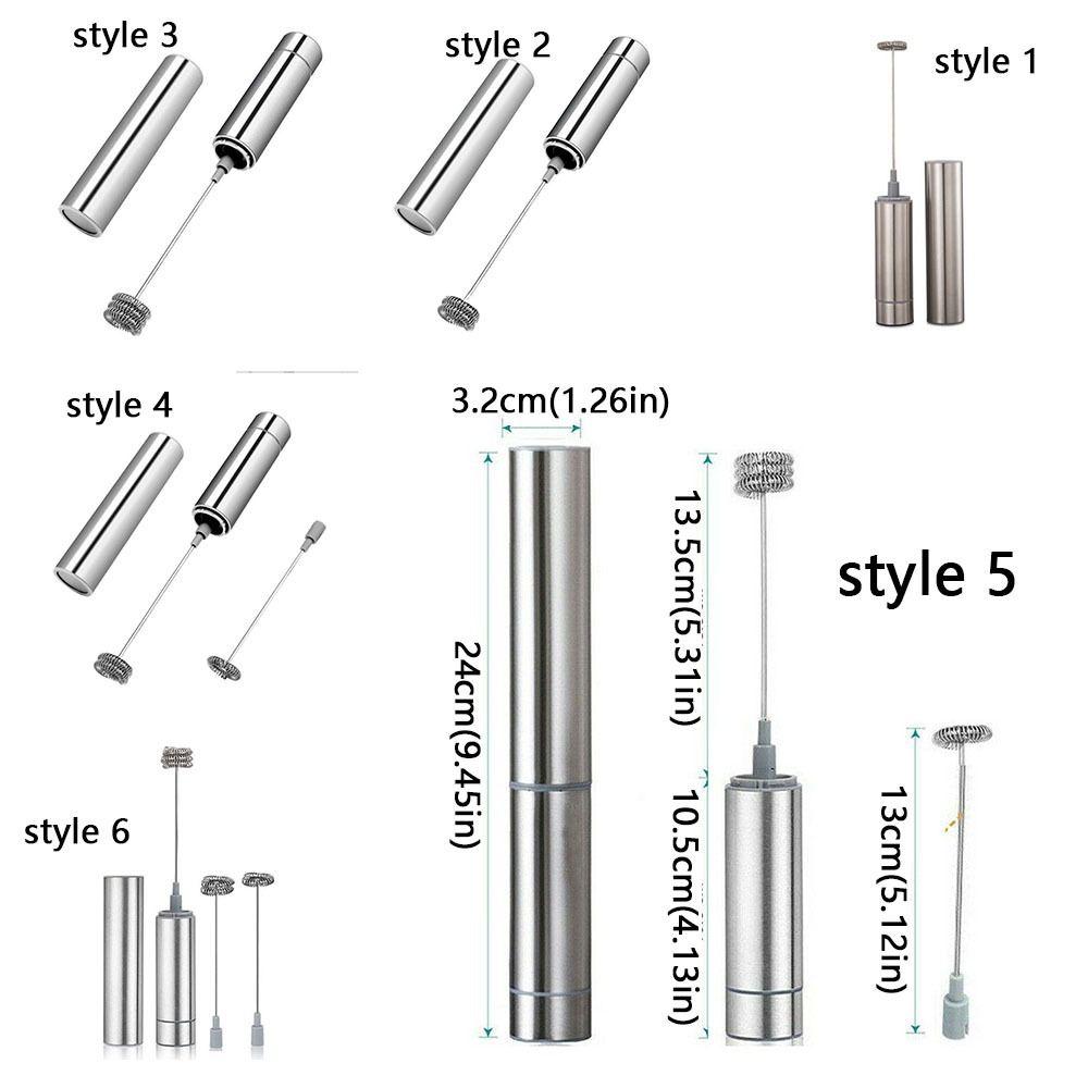 Portable Electric Milk Frother High Speed Coffee Frother Drink Mixer Milk Foamer  Travel