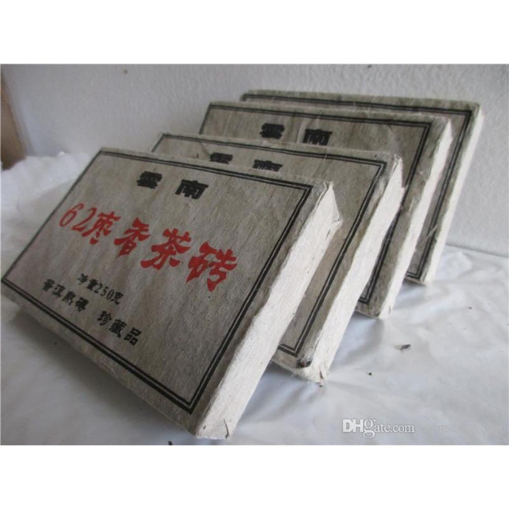 250g C-PE086 Pu erh Tea Brick Organic Ripe Puer Tree Old