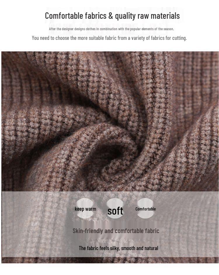 Women's Fashion Color Block Stand Collar Knitwear Zipper Cardigan: Trendy Loose Slimming Jacket for Middle-aged Mothers