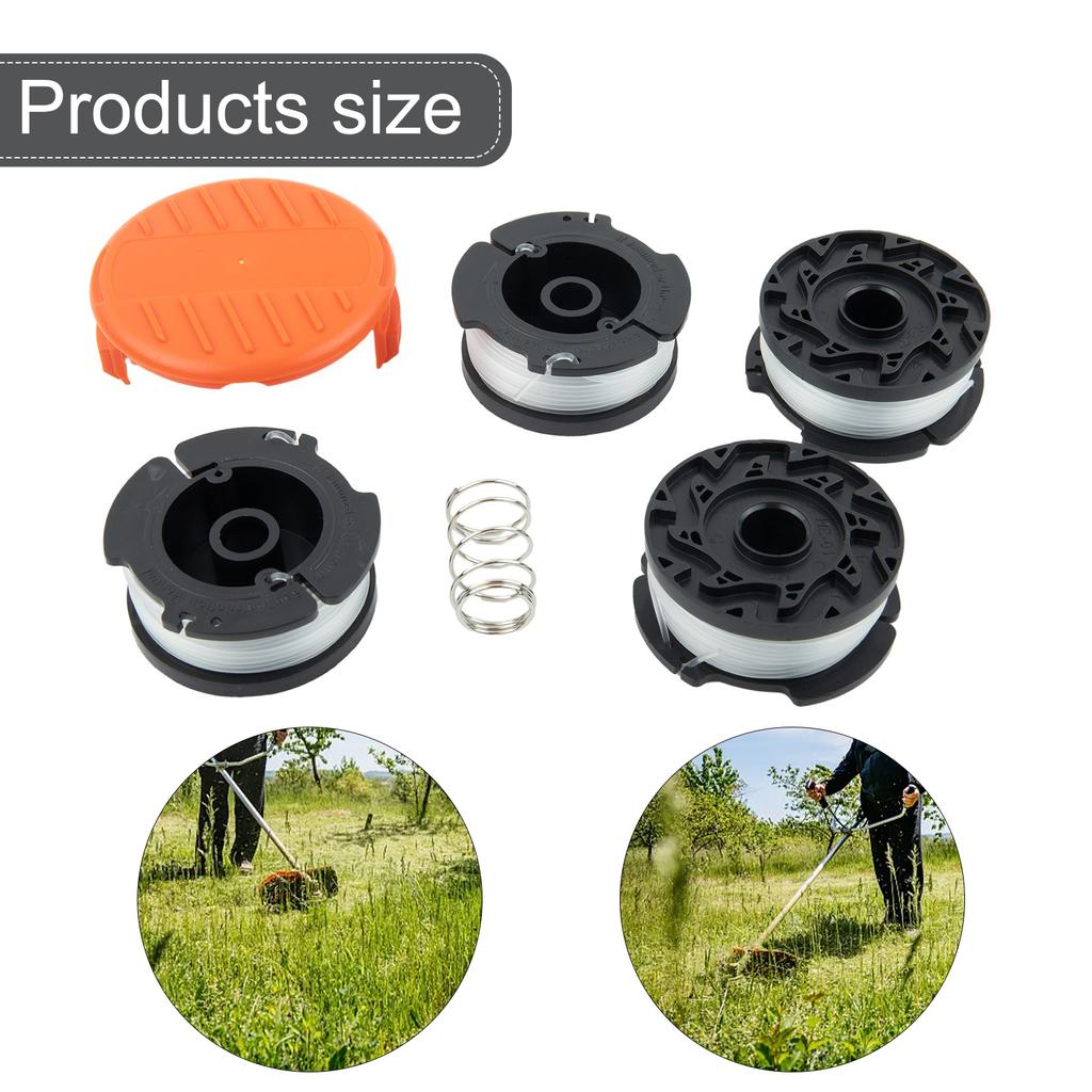 Grass Trimmer Spool For Black & Decker Grass Trimmer Cap AF100 GL280 GL301 GL425 GL430 GL545 GL555 GLC13 GLC2500 GL4525 GL5028