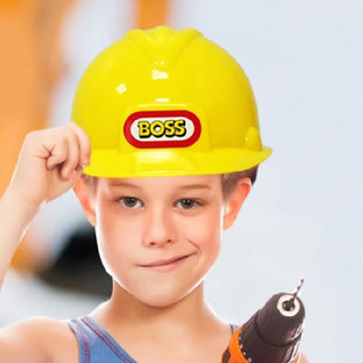 Construction Hard Hats Kids Party Hat Children’s Engineer Hard Hats Building Dress Up Costume Construction Worker Helmets