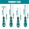 Crosses/Straight Type Screw Driver Hand Tool Multipurpose Handle Screwdriver Set with Magnetic Insulated Security Repair
