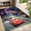 Cars Movie Poster Carpet Rug Soft Washable Antislip Home Living Room Sofa Mats Personalized Christmas Rug