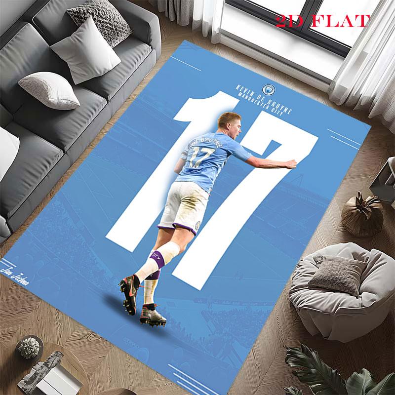 Kevin De Bruyne Carpet Rug for Living Room Bedroom Home Sofa Decoration,Kids Play Nonslip Floor Mat