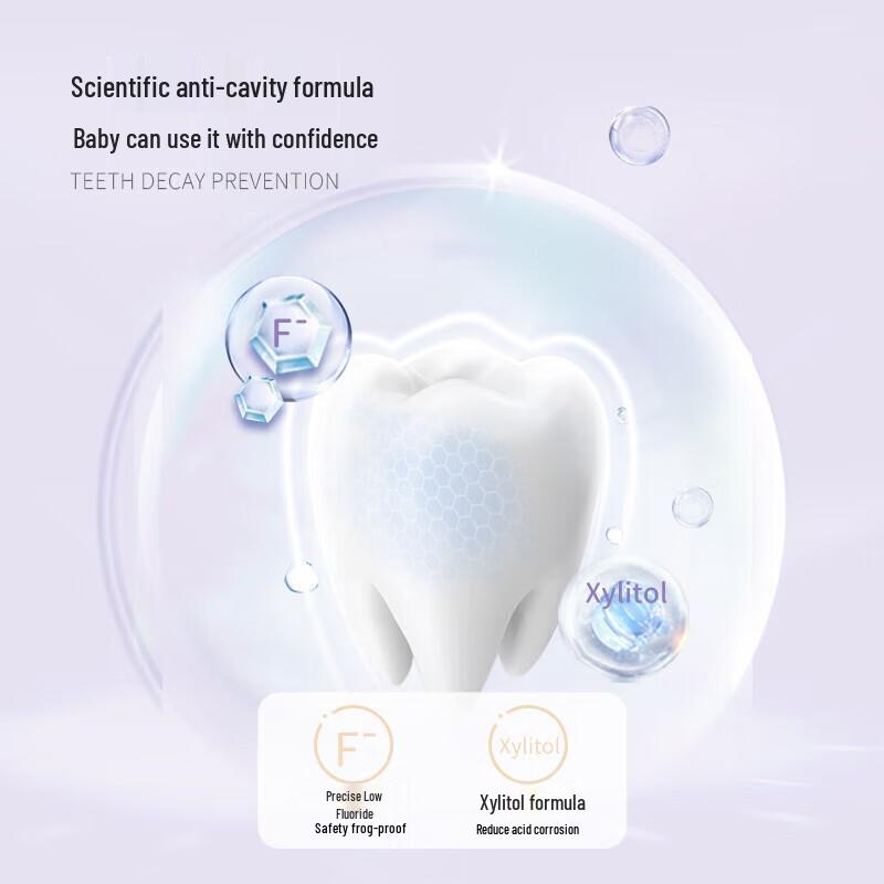 Saky Kids Anti-Cavity Toothpaste & Toothbrush Set