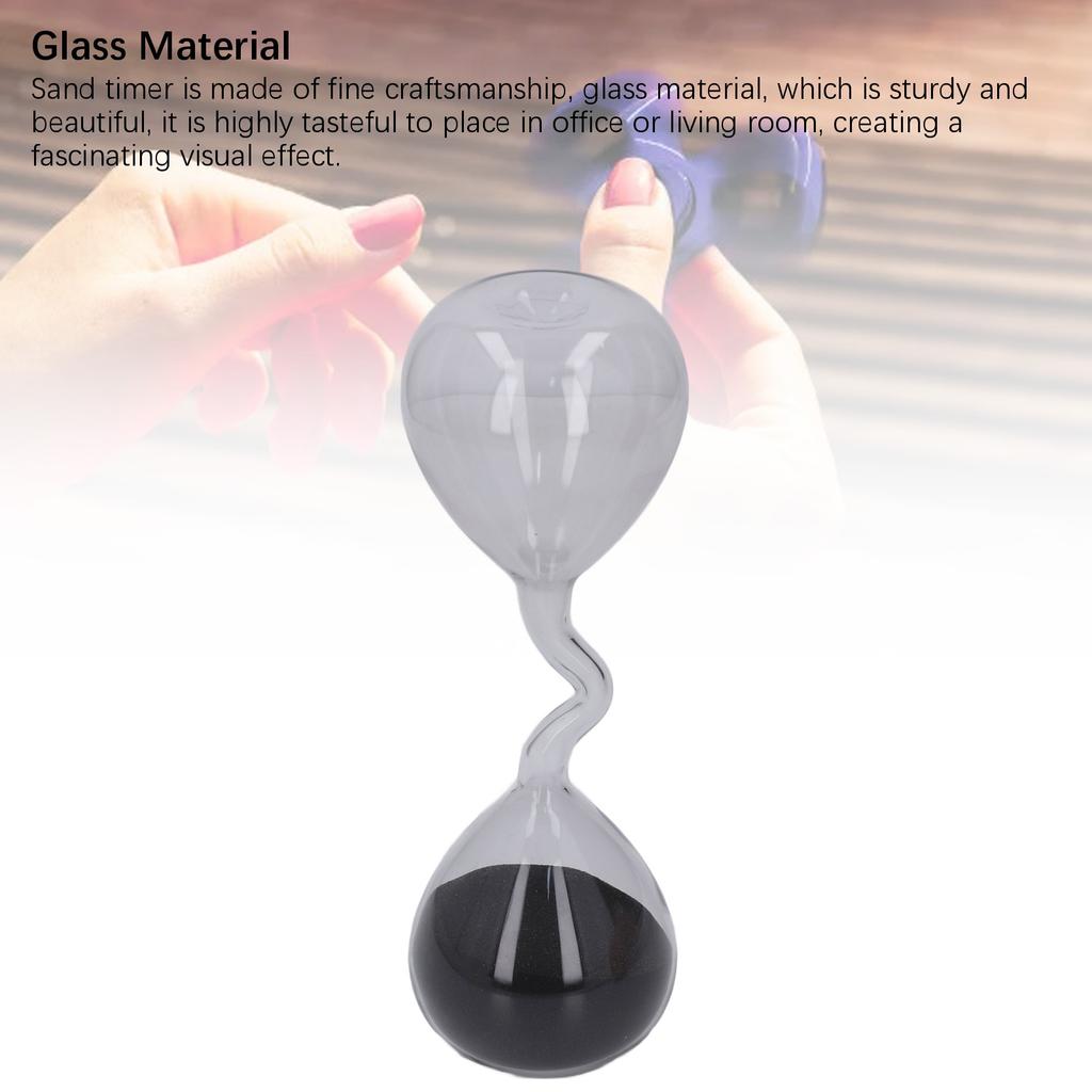 Hourglass Glass Timer Innovative Hourglass Timer Decorative Sand Timer for Home Office Desktop Decoration