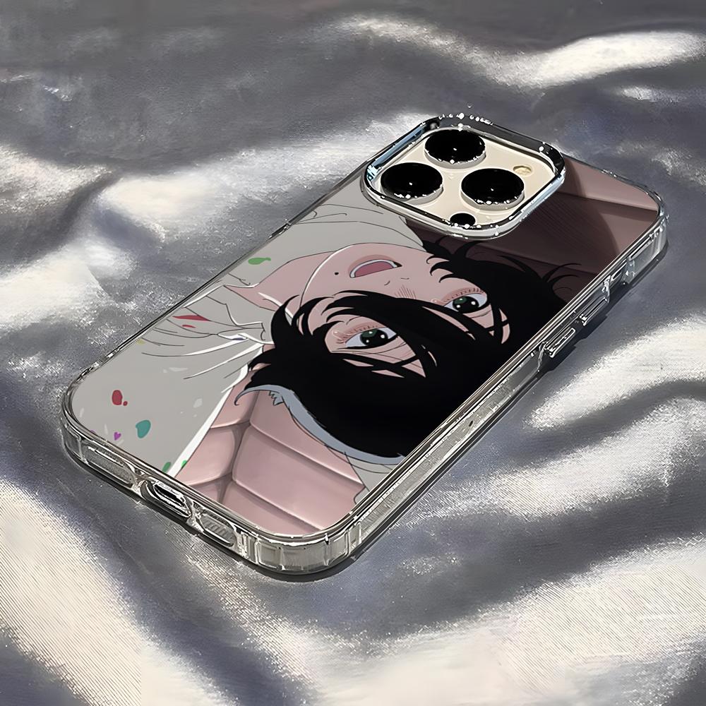 Anime Look Back Phone Case For IPhone 17 Pro Max 16 15 14 Pro Max IPhone 13 Pro Max 11 Plus Transparent Cover