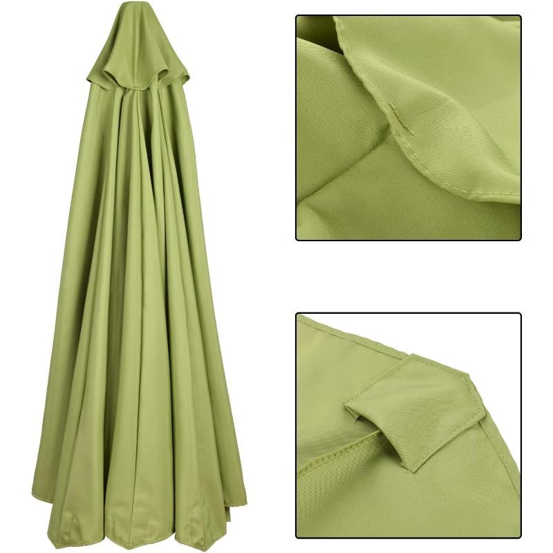 Thick and solid replacement awning for terrace umbrella, 3 m, with 8 whales (umbrella frame not included)
