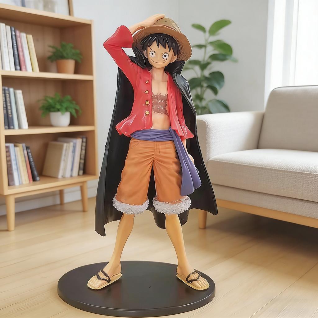 Spot One Piece Straw Hat Kid Treasure Hunt Cloak Luffy Ornament Handmade Model Birthday Surprise Gift Ornament