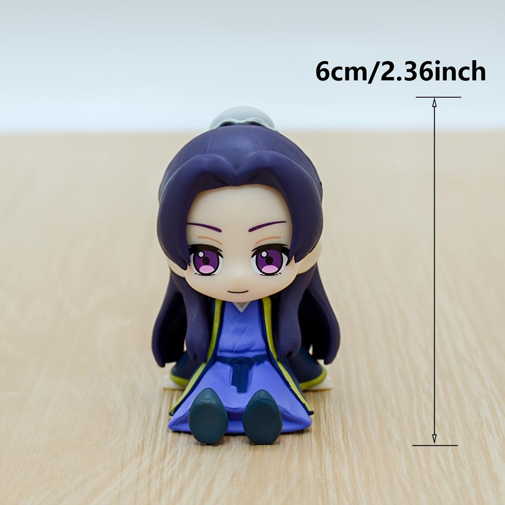 Creative Anime Figure Scene Ornaments Cartoon Action Figure Collectible Statue Model Doll Ideal Gifts Decoration Accessories