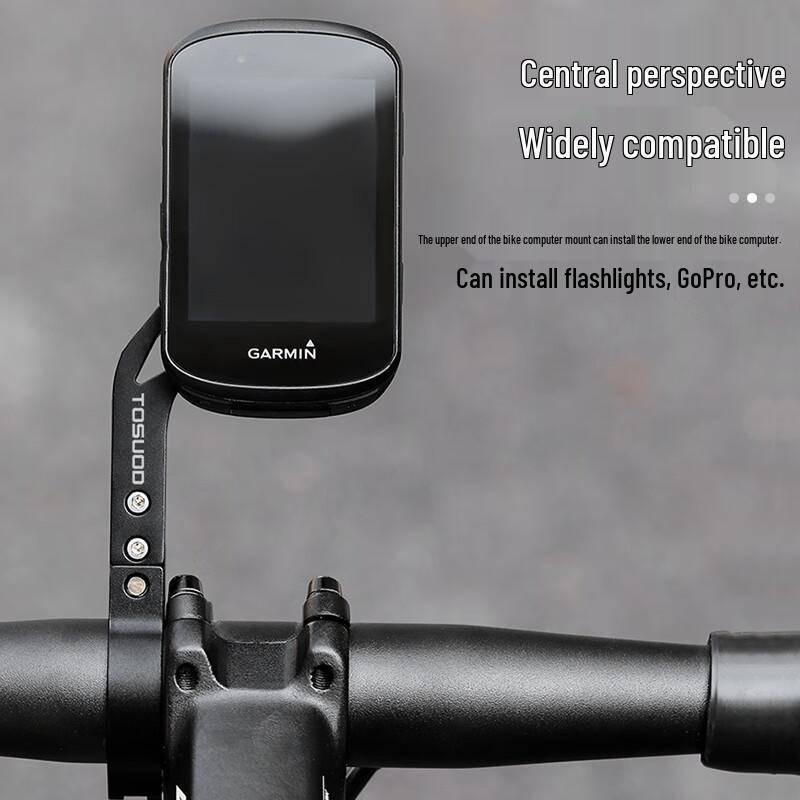 Supporto per Ciclocomputer e Accessori in Alluminio Captain Tass