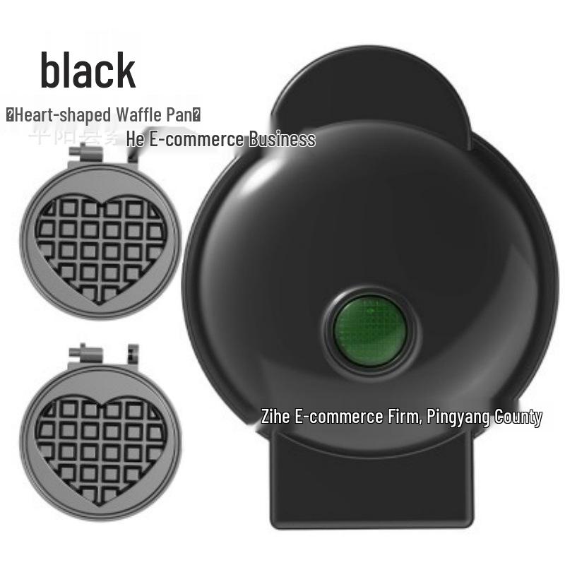 Mini Waffle, Bread, Crepe, and Sandwich Maker - All-in-One Breakfast Machine